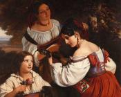 弗朗兹 夏维尔 温特哈特 : Roman Genre Scene